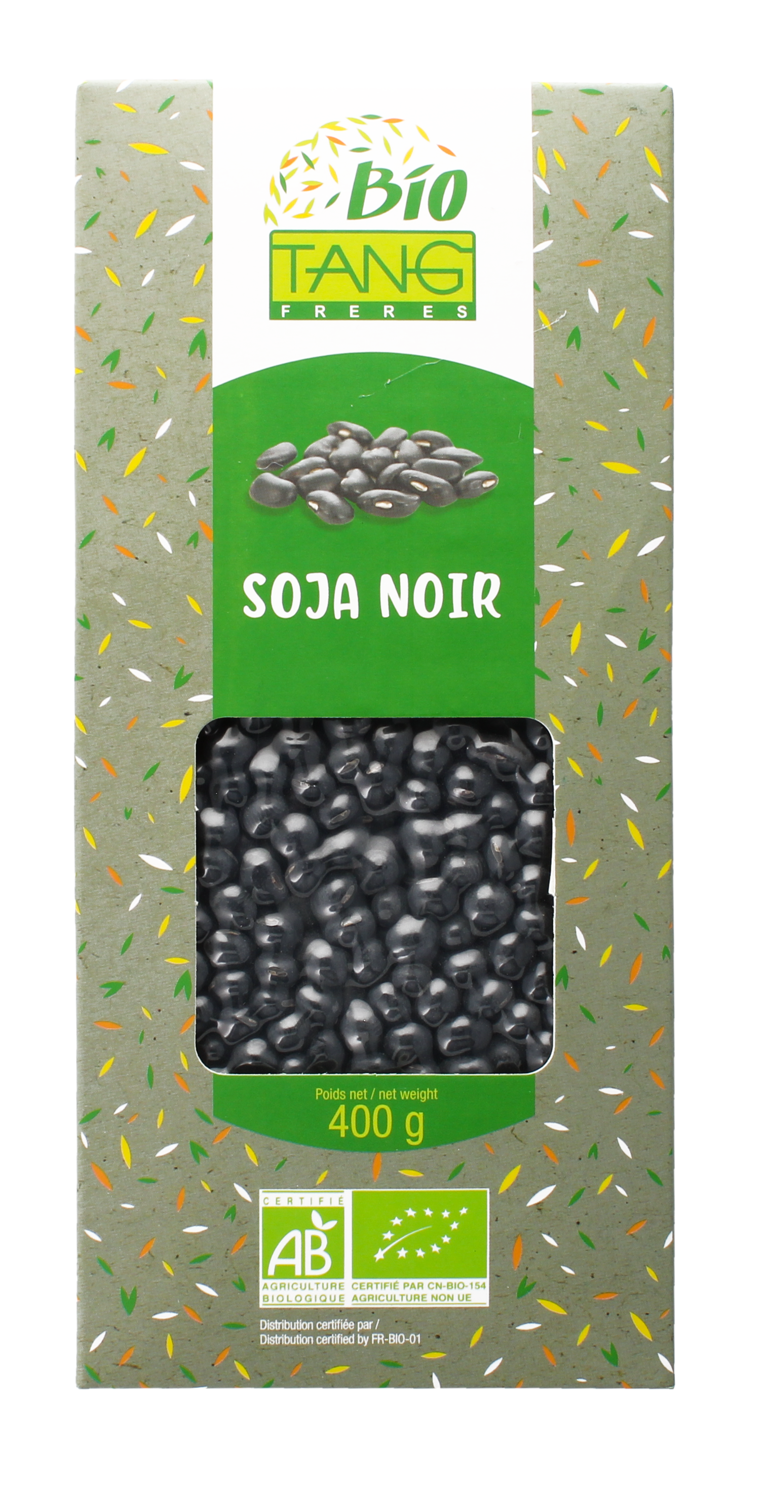 Soja noir (有机黑豆) (Générique) - Produits BIO, Graines - Tang Frères