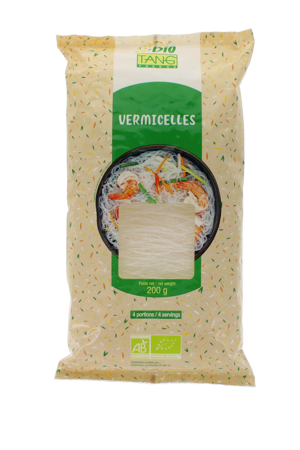 Vermicelles de pois (有机豌豆粉丝) (Générique) - Pâtes de riz