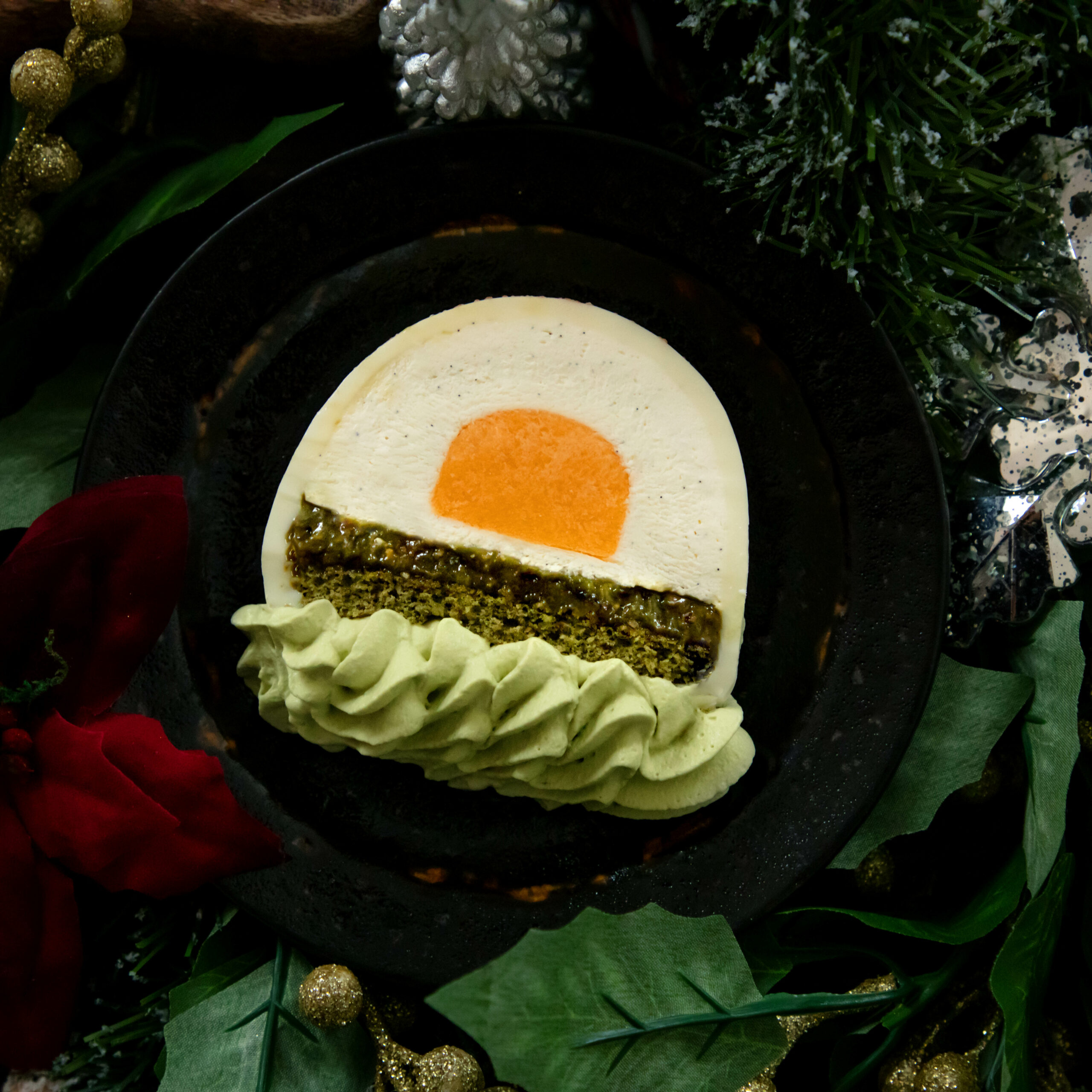 2024-12 - Recette de la Bûche de Noël Kaki et Matcha 15