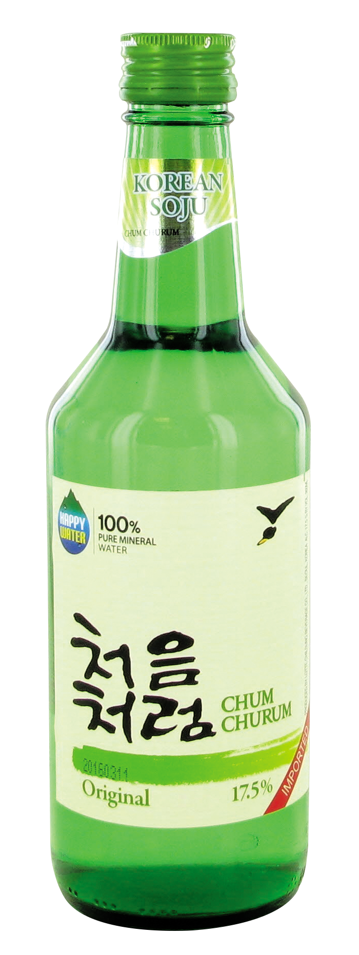 Alcool coréenne soju 17,5° (韩国烧酒) (Générique) - Boissons, Autres alcools  - Tang Frères